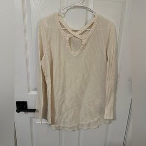 Crisscross waffle top